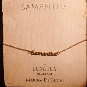 Lumièla Gold 'Samantha' Necklace